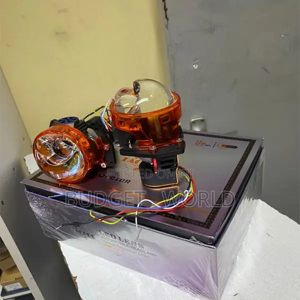 High‐Efficiency Headlight Kits Bi Led Projector Lens Retrofit