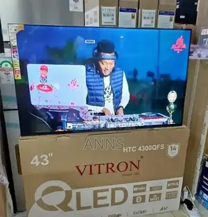 Bluetooth Enabled Vitron 43 Inch Smart Tv Qled