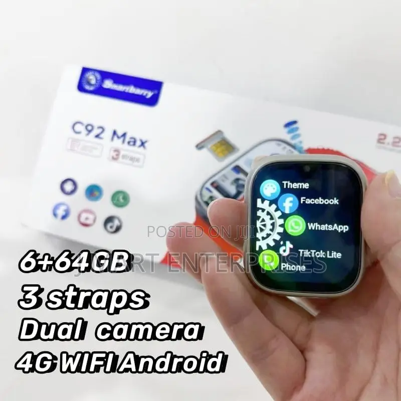 C92 Max Smart Watch | Bluetooth Calling, Gps, Fitness Tracker