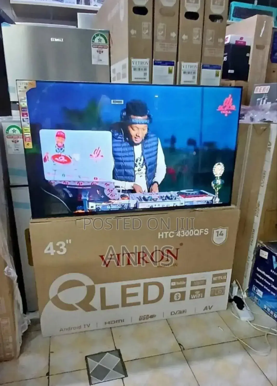 Htc4300qfs Vitron 43 Inch Qled Tv