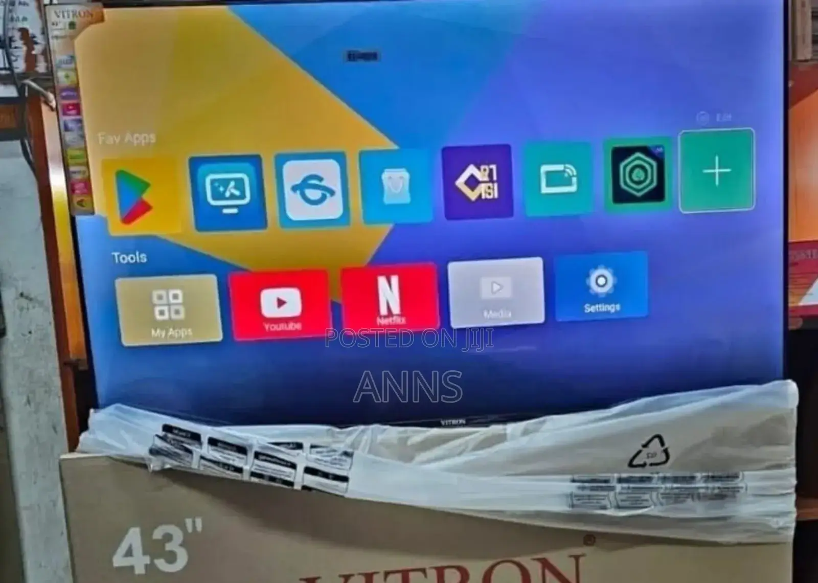 Ample Storage Vitron 43 Inch Tv