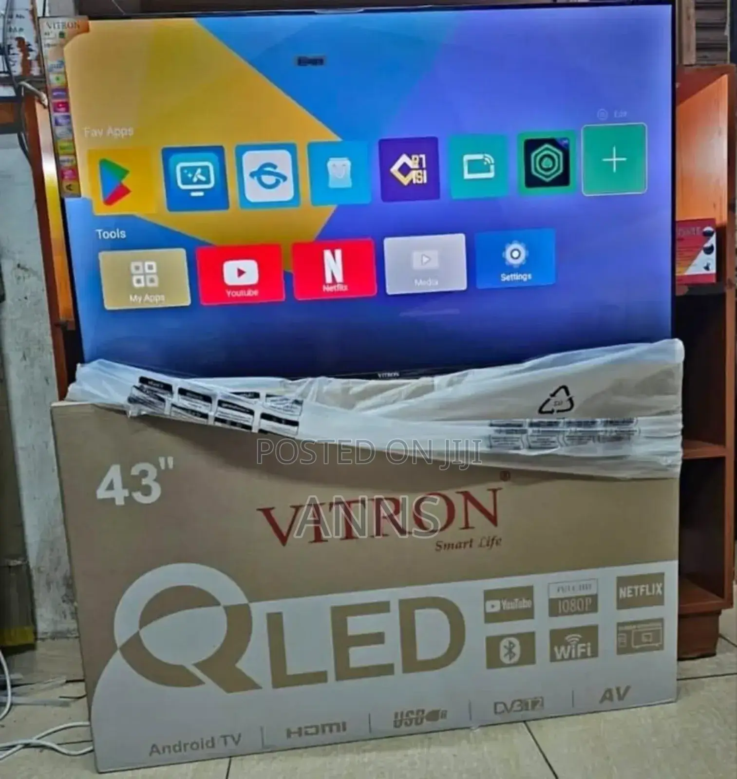 Multiple Input Qled 43 Inch Qled Television