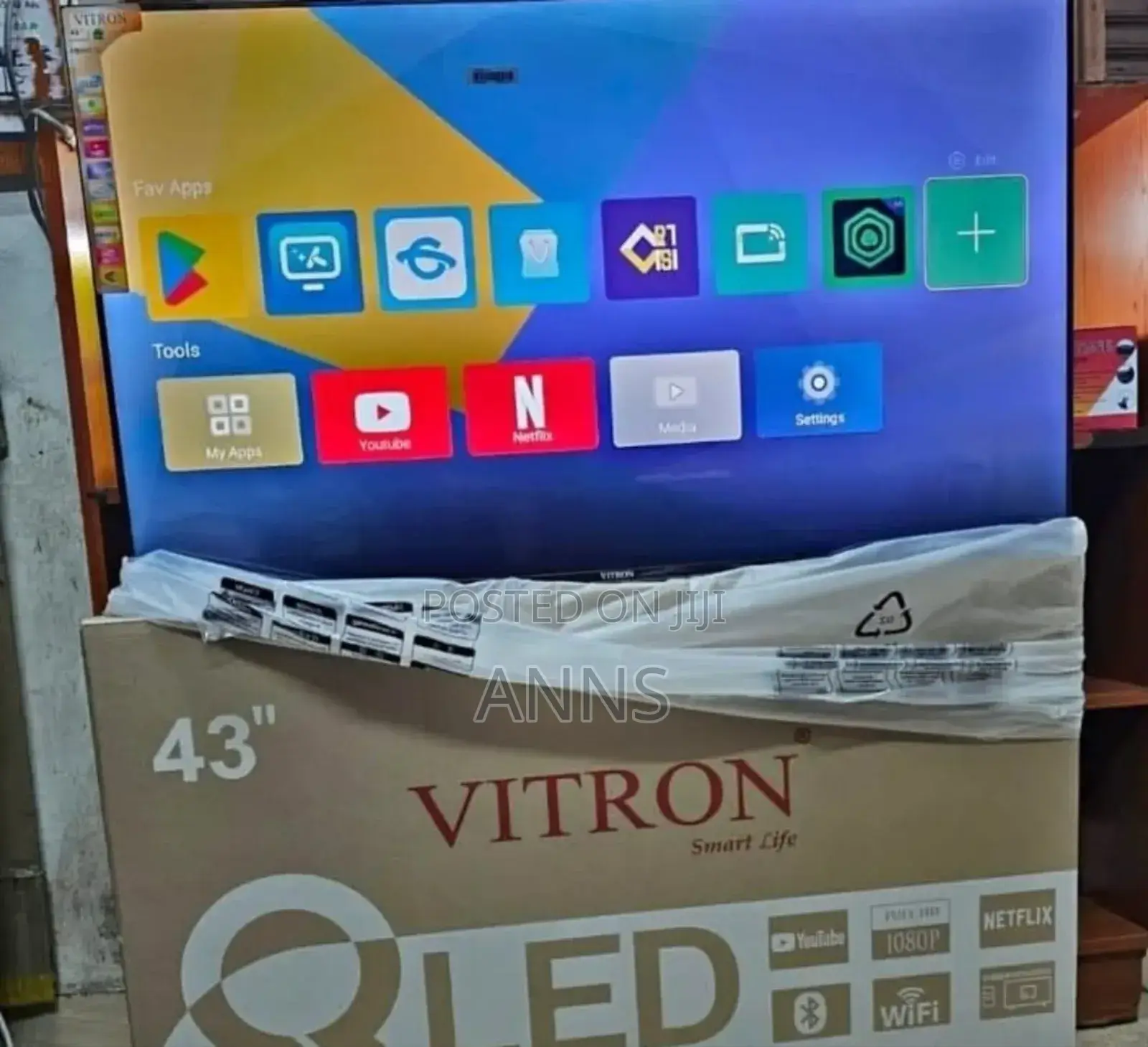 Multiple Input Qled 43 Inch Qled Television