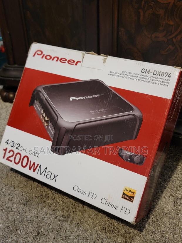 Gm-Dc874 Pioneer Champion Series 4-Chanel Bridgeable Amplifier 1,200w - main view