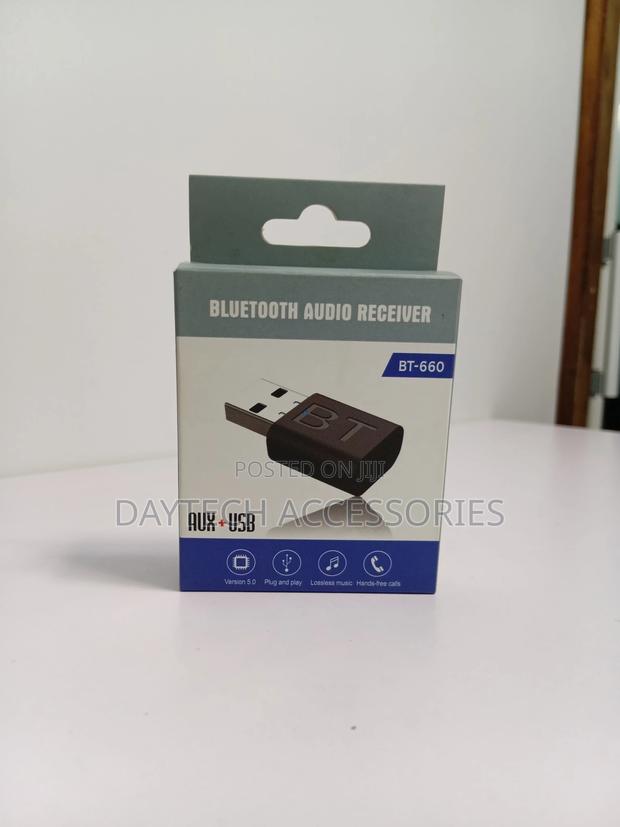 Plug and Play Aux+Usb Bt-660 Bluetooth Receiver Adapter