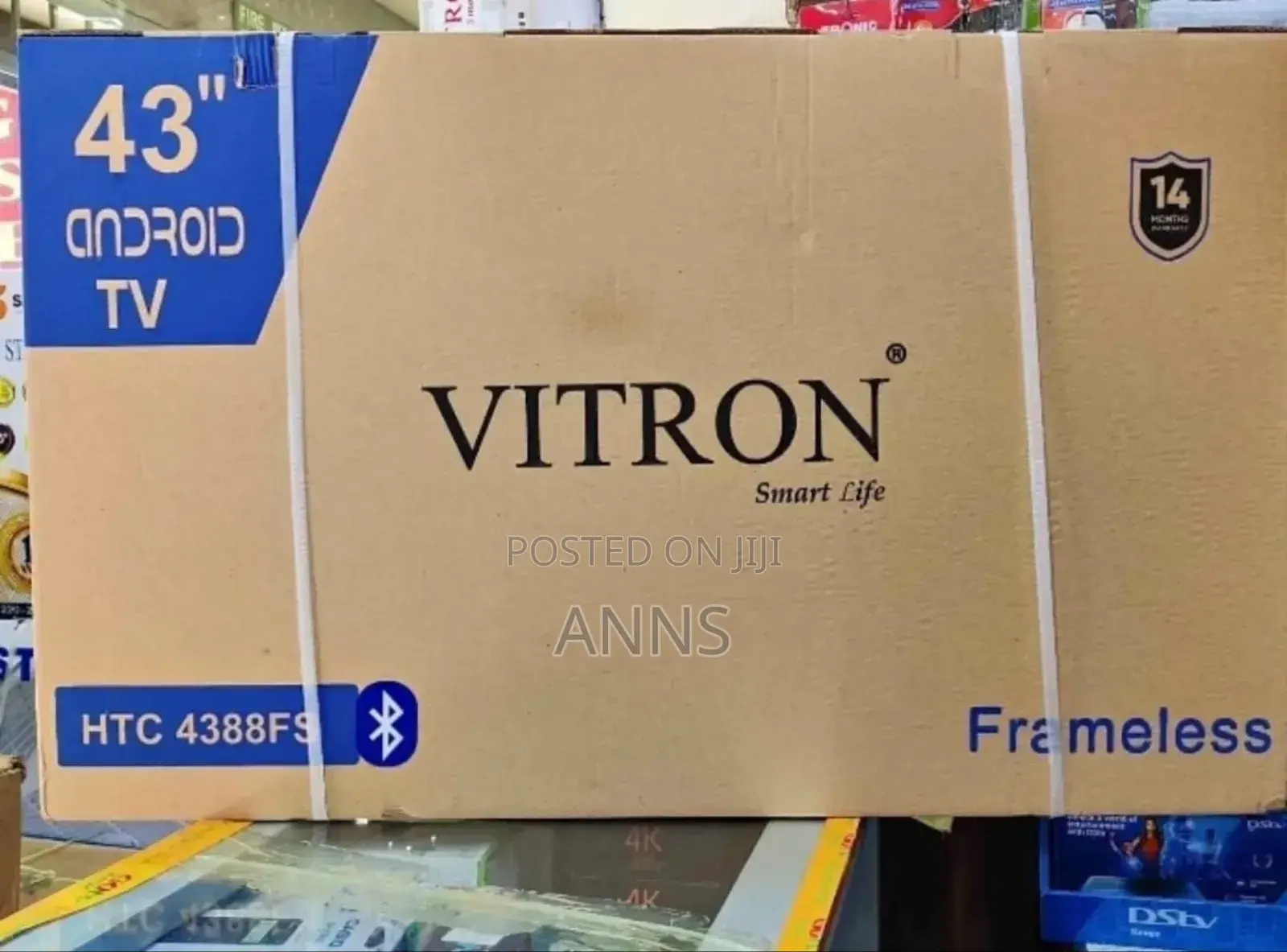 Bluetooth Enabled/ Wifi Connectivity Vitron 43 Inch ( Htc13)