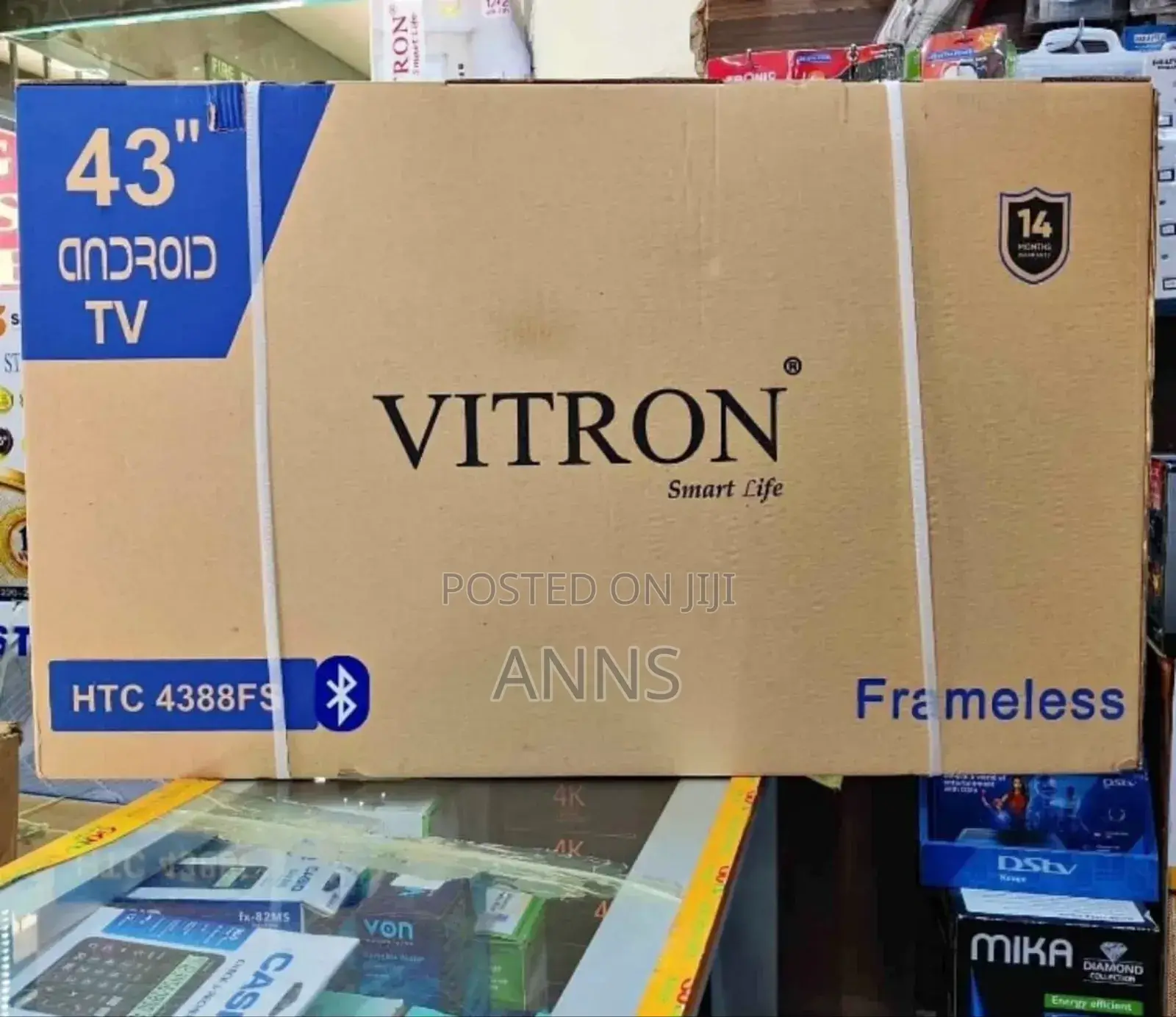 Bluetooth Enabled/ Wifi Connectivity Vitron 43 Inch ( Htc13)