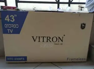 Vitron 43 Inch Smart Android Tv (1.2 Years Warranty) Htc43