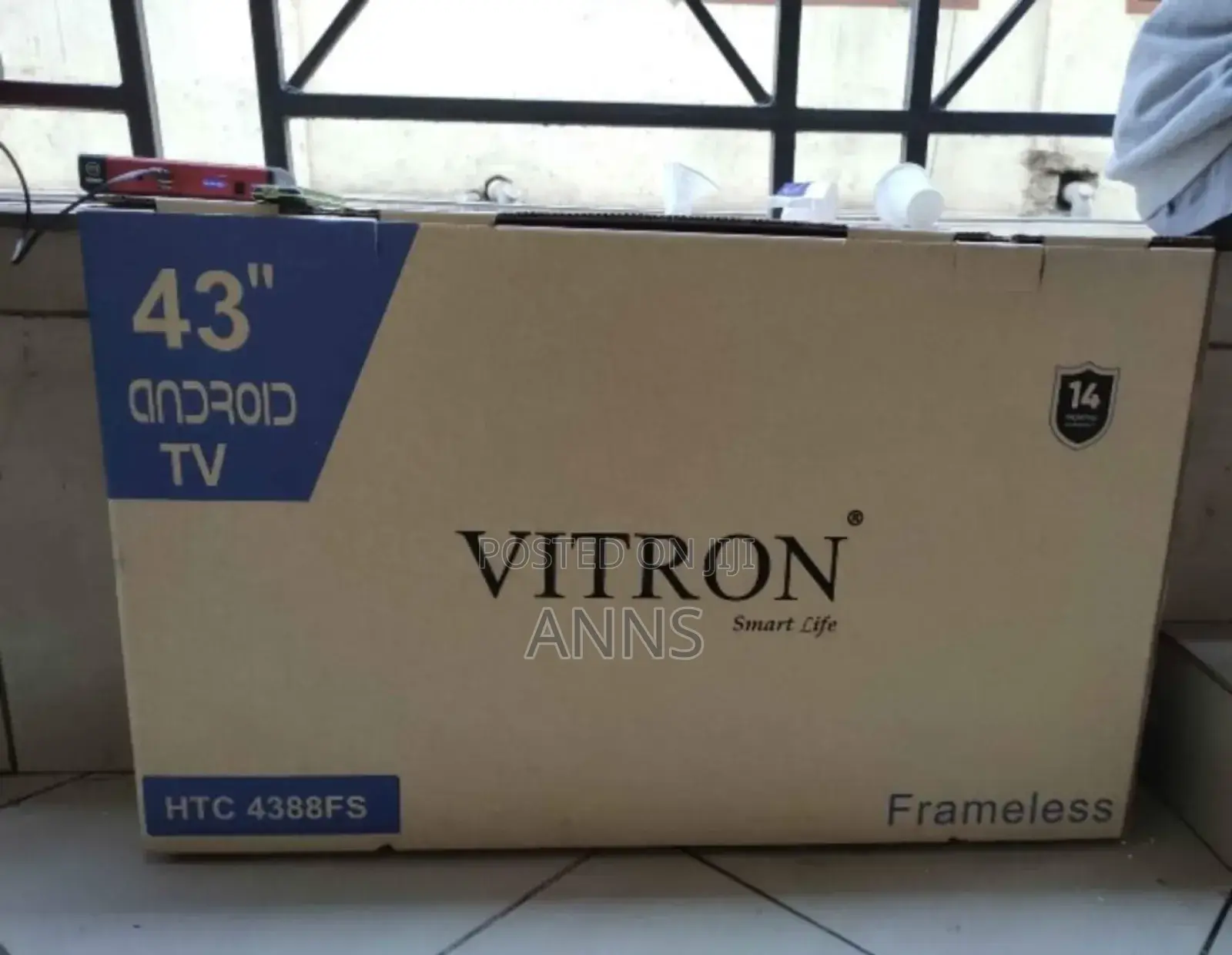 Vitron 43 Inch Smart Android Tv (1.2 Years Warranty) Htc43