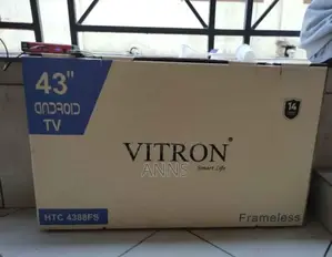 Vitron 43 Inch Smart Android Tv (1.2 Years Warranty) Htc43