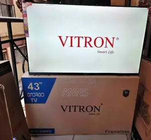 Vitron 43 Inch Smart Android Tv (1.2 Years Warranty) Htc43 Netflix