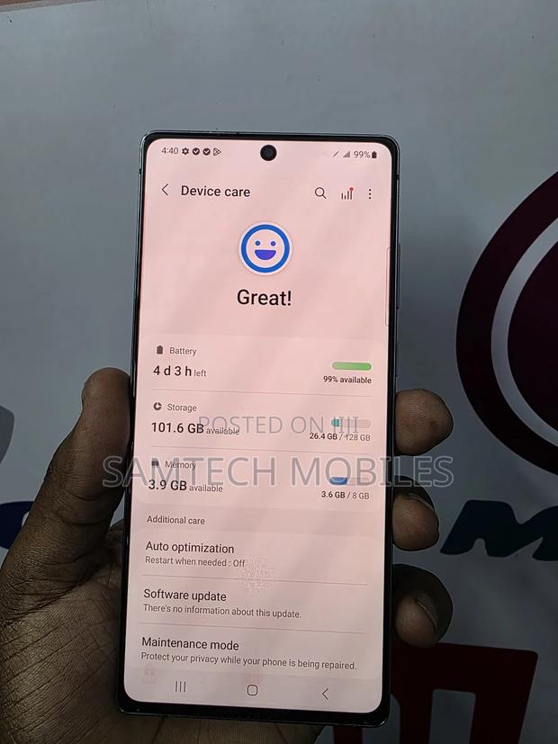 Samsung Galaxy Note 20 5G 256 GB Gray - thumbnail 3