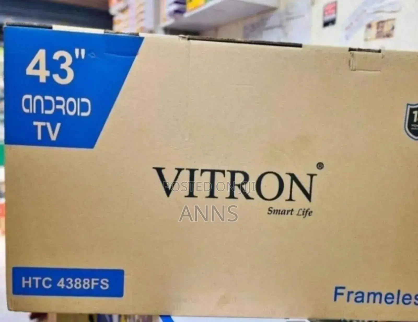 Vitron 43 Inch Smart Android Tv (14 Months Warranty) Htc43