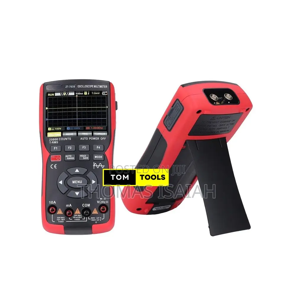 3 in 1 Oscilloscope Multimeter With Dual Channel 50mhz Bandwidth Rea