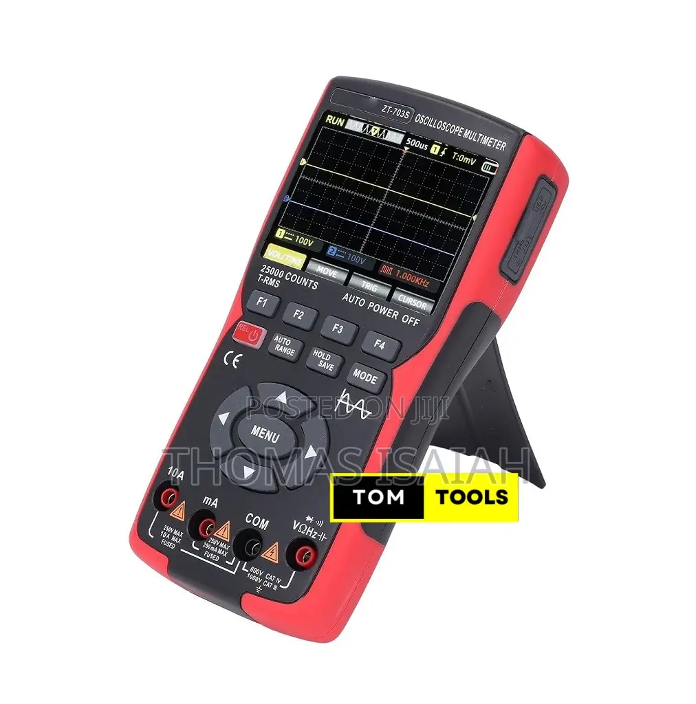 3 in 1 Oscilloscope Multimeter With Dual Channel 50mhz Bandwidth Rea