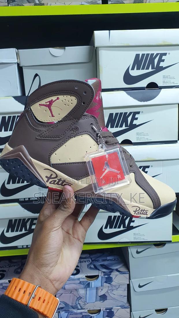 Jordan 7 Patta Brown - main view