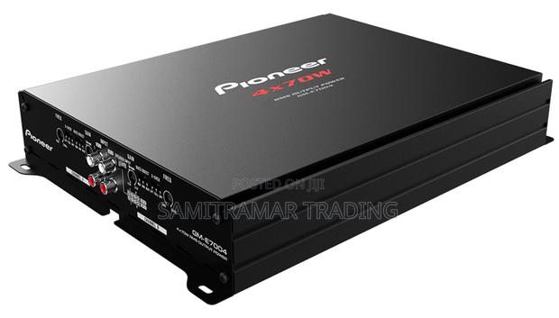 Gm-E7004 Pioneer 4 Channel Bridgeable Amplifier With Bass Boost