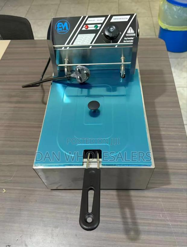 Electromate Single Deep Fryer - main view