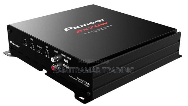 Gm-E7002 Pioneer 2 Channel Bridgeable Amplifier With Bass Boost