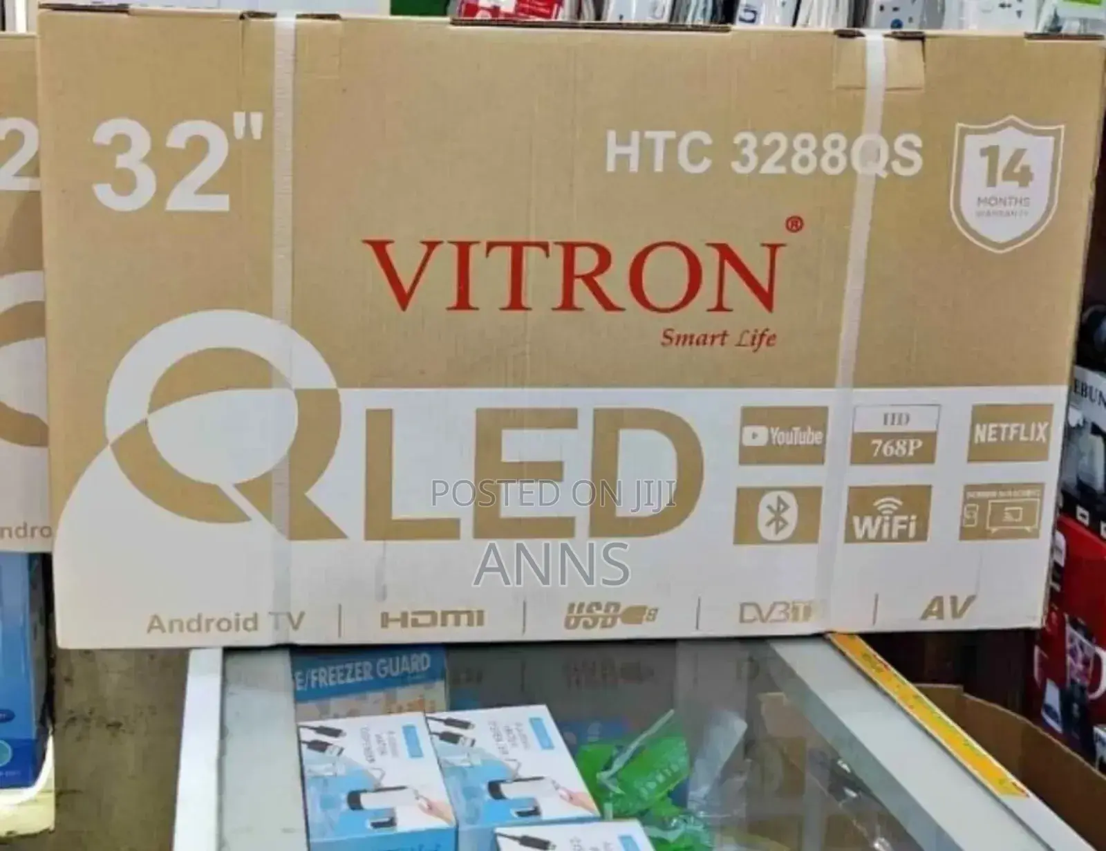 Vitron 32inch Qled Tv (1.2 Years Warranty) Htc32
