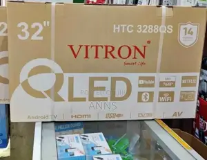 Vitron 32inch Qled Tv (1.2 Years Warranty) Htc32
