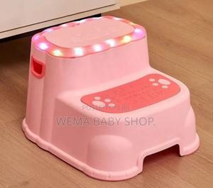 Multipurpose Stepping Stool With Thickened Non Slip With Gravity Light - thumbnail 2
