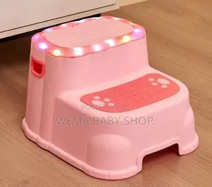Multipurpose Stepping Stool With Thickened Non Slip With Gravity Light