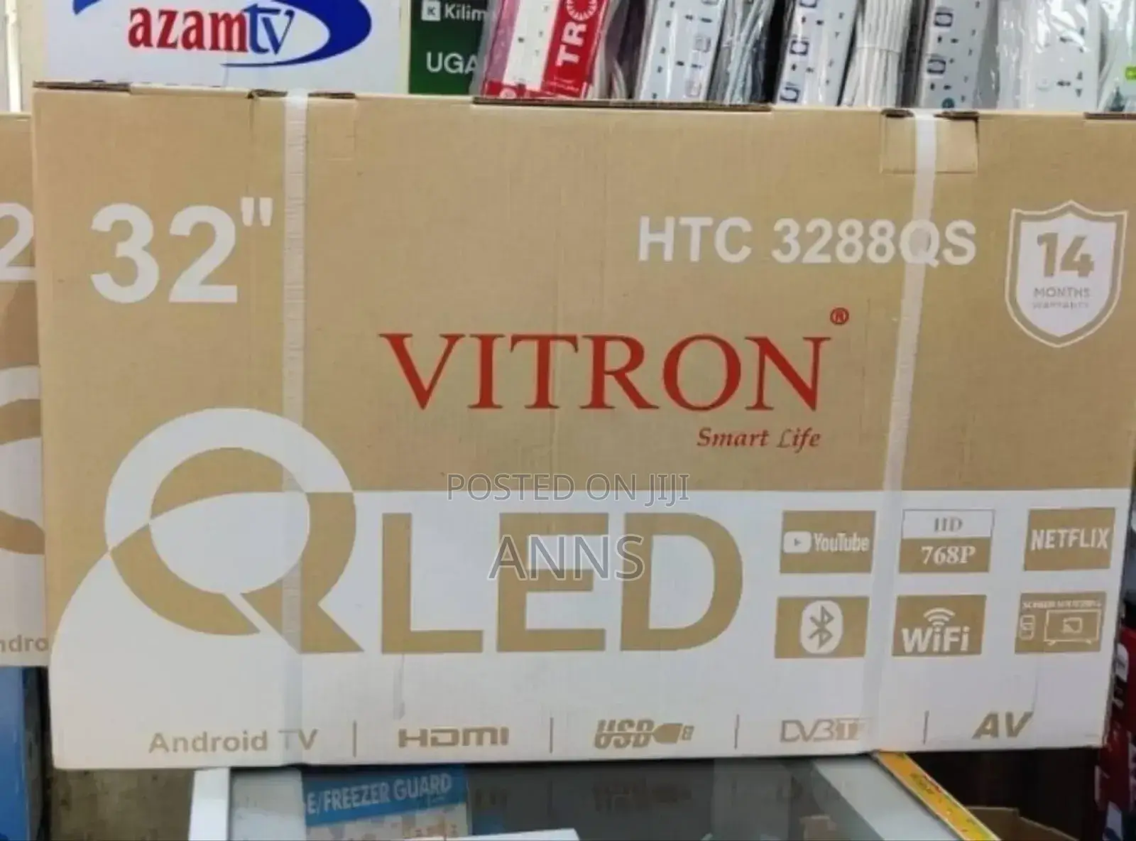 Qled Display Vitron 32inch (1.2 Years Warranty) Htc32