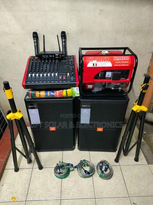 8 Channels Full Public Address System 2.5kva Petrol Engine Generator - main view