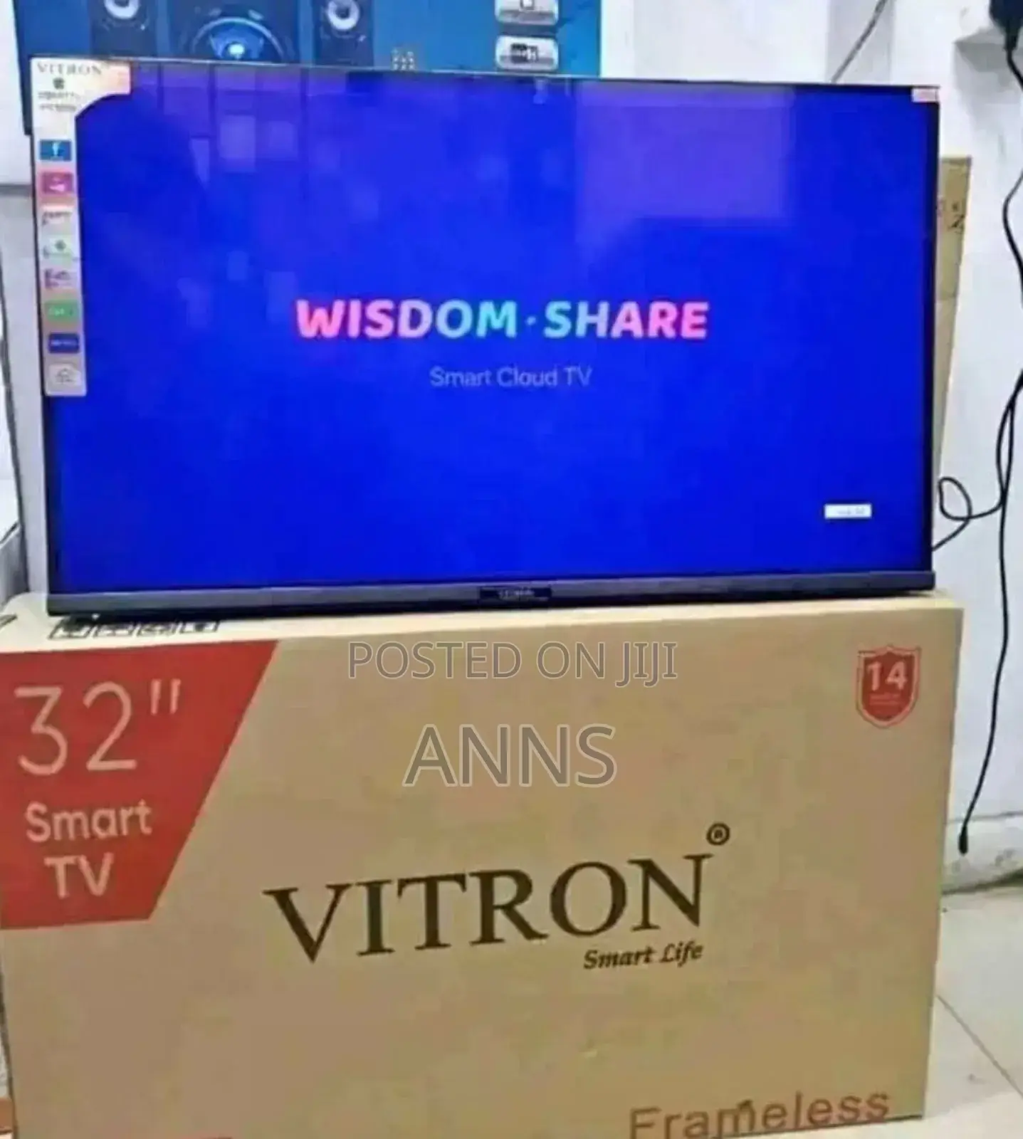 Vitron 32 Inch Smart Android Tv (1.2 Years Warranty) Htc32 Prime Video