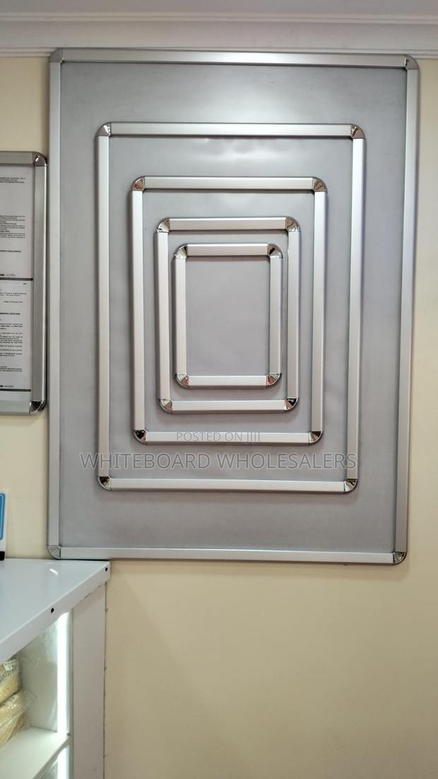 Heavy Duty Snapper Frame for Licences-A0 - main view