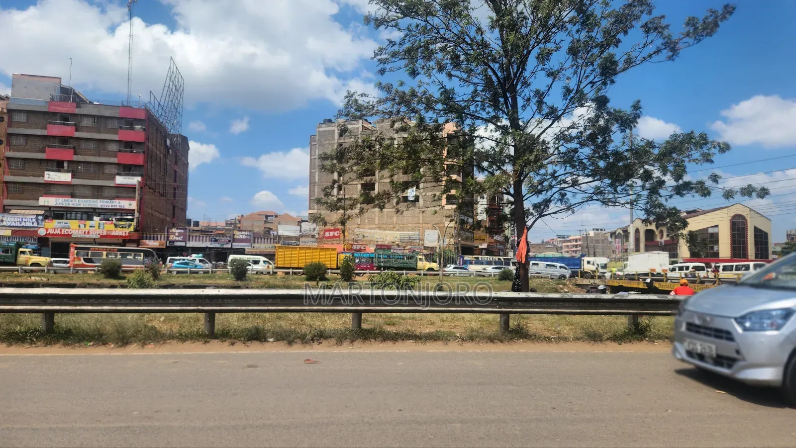 Juja Commercial Plots 2nd Row