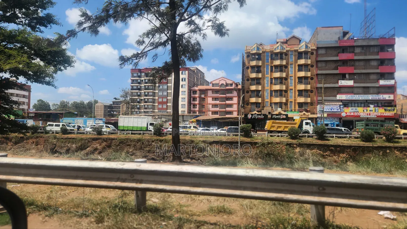 Juja Commercial Plots 2nd Row