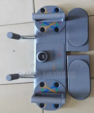 Smart Push Up Board With Resistance Bands and Atimer