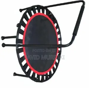 Hexagon Trampoline With a Handle