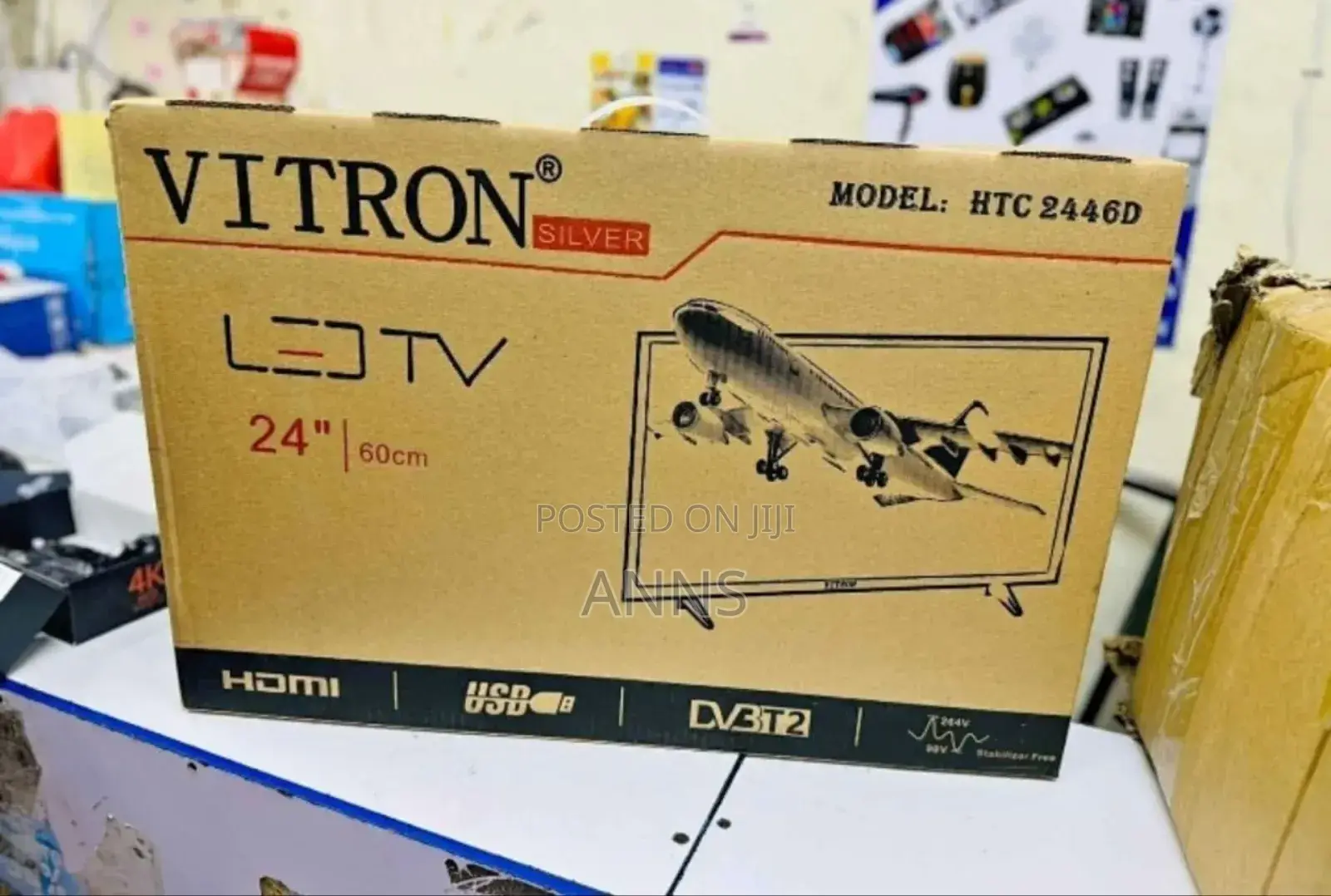 Vitron 24 Inch Digital Television (1.2 Years Warranty) Htc32446d