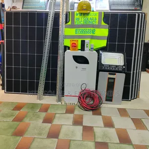 3.6kva MPPT Inverter - 2.56kwh Lithium Battery(4)575w Free Floodlight