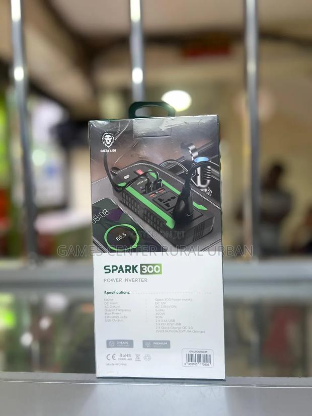 Green Lion Spark 300 Power Inverter - thumbnail 3