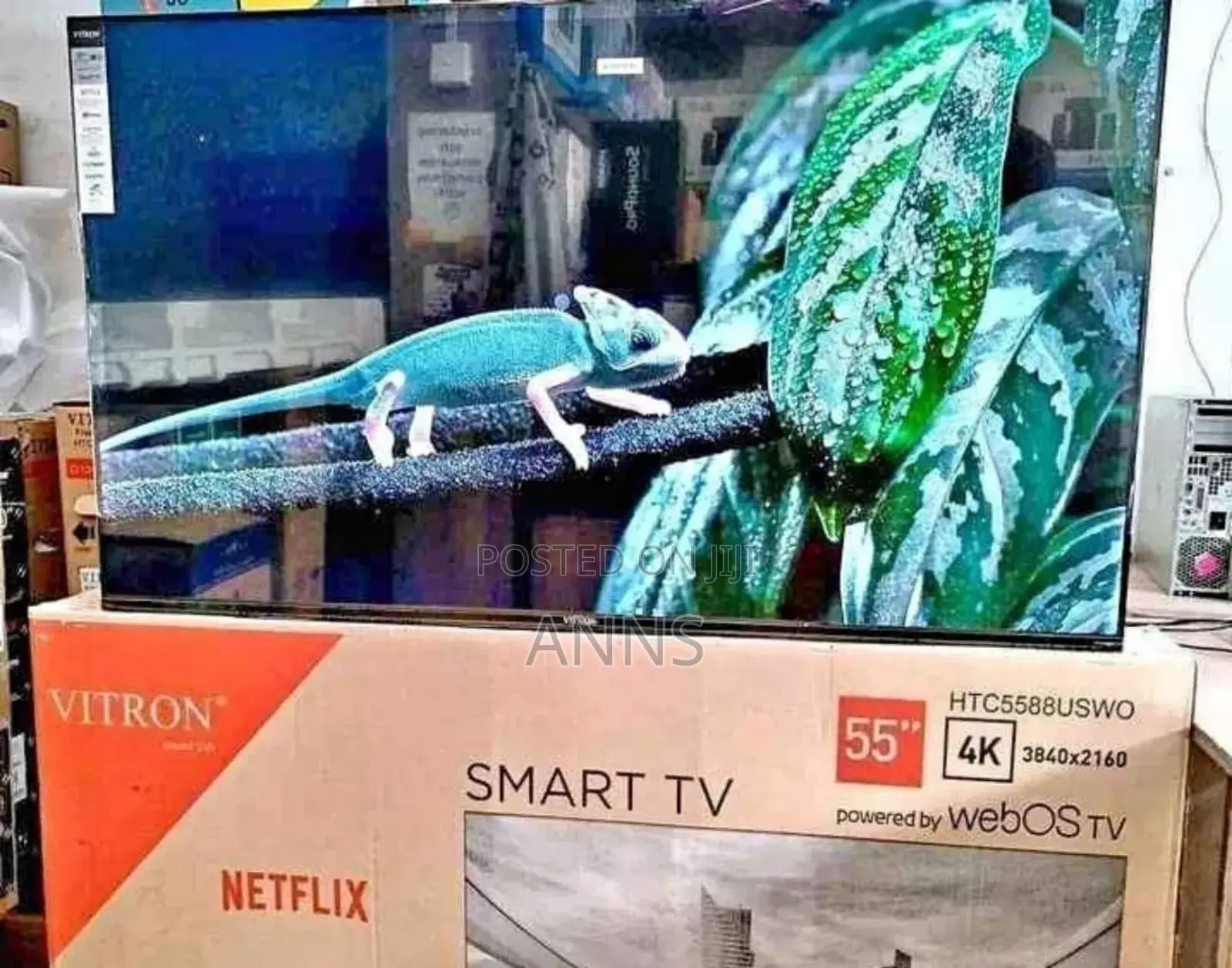 Vitron 55 Inch Smart Android Tv (1.2 Years Warranty) Htc558u / Youtube