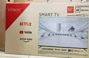Vitron 55 Inch Smart Android Tv (1.2 Years Warranty) Htc558u/ Webos