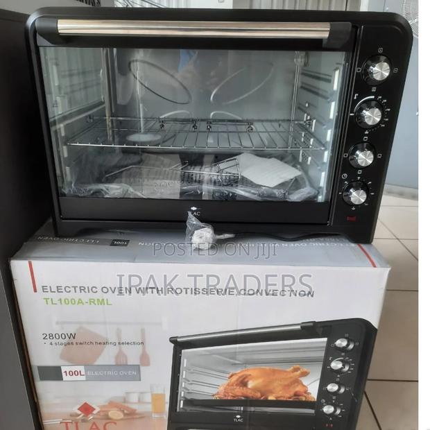 Tlac 100l Electric Oven Conventional 2800w 4stage Switch 1yr Warranty