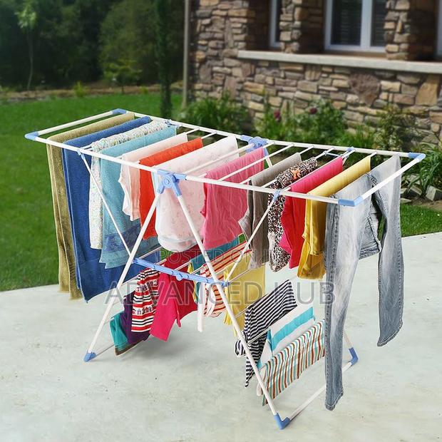 Foldable/Portable Home Clothes Drying Rack - thumbnail 2