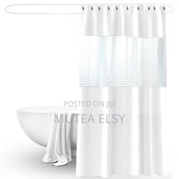 Blue,White Green High Quality Waterproof Shower Curtains - thumbnail 2