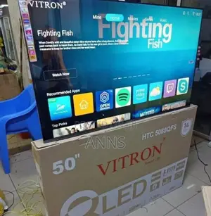 Vitron 50 Inch Smart Android Tv (1.2 Years Warranty) Htc508u/ Netflix
