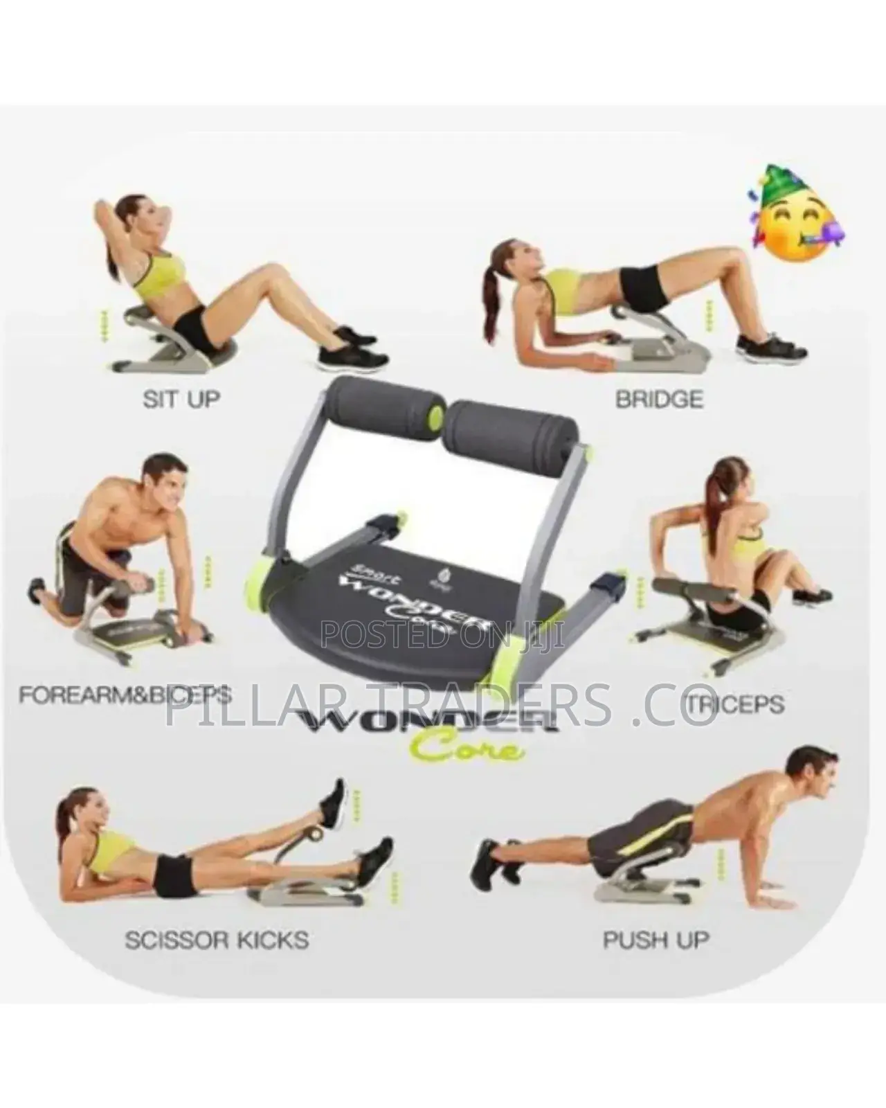 Smart Wondercore Exercise Bench