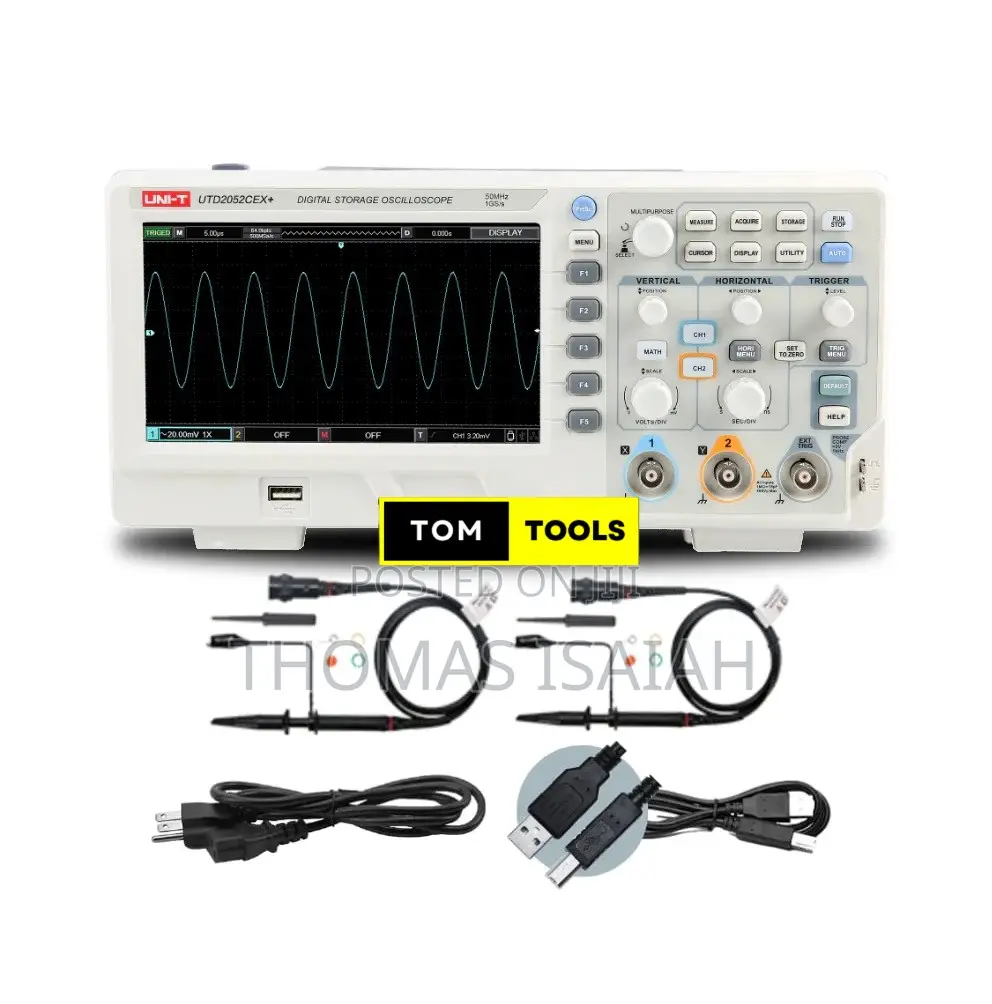 Unit Uni-T Utd2102cex+ 100mhz Digital Storage Oscilloscope