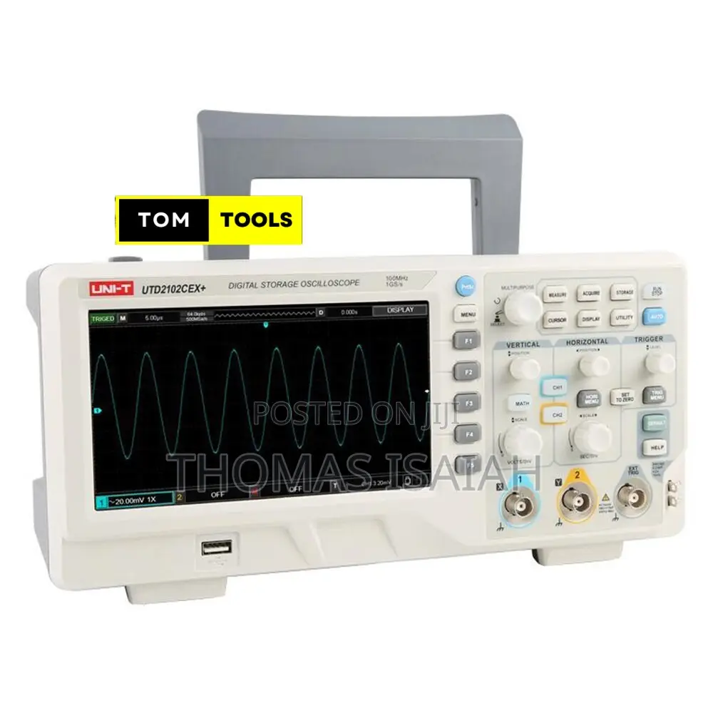 Unit Uni-T Utd2102cex+ 100mhz Digital Storage Oscilloscope