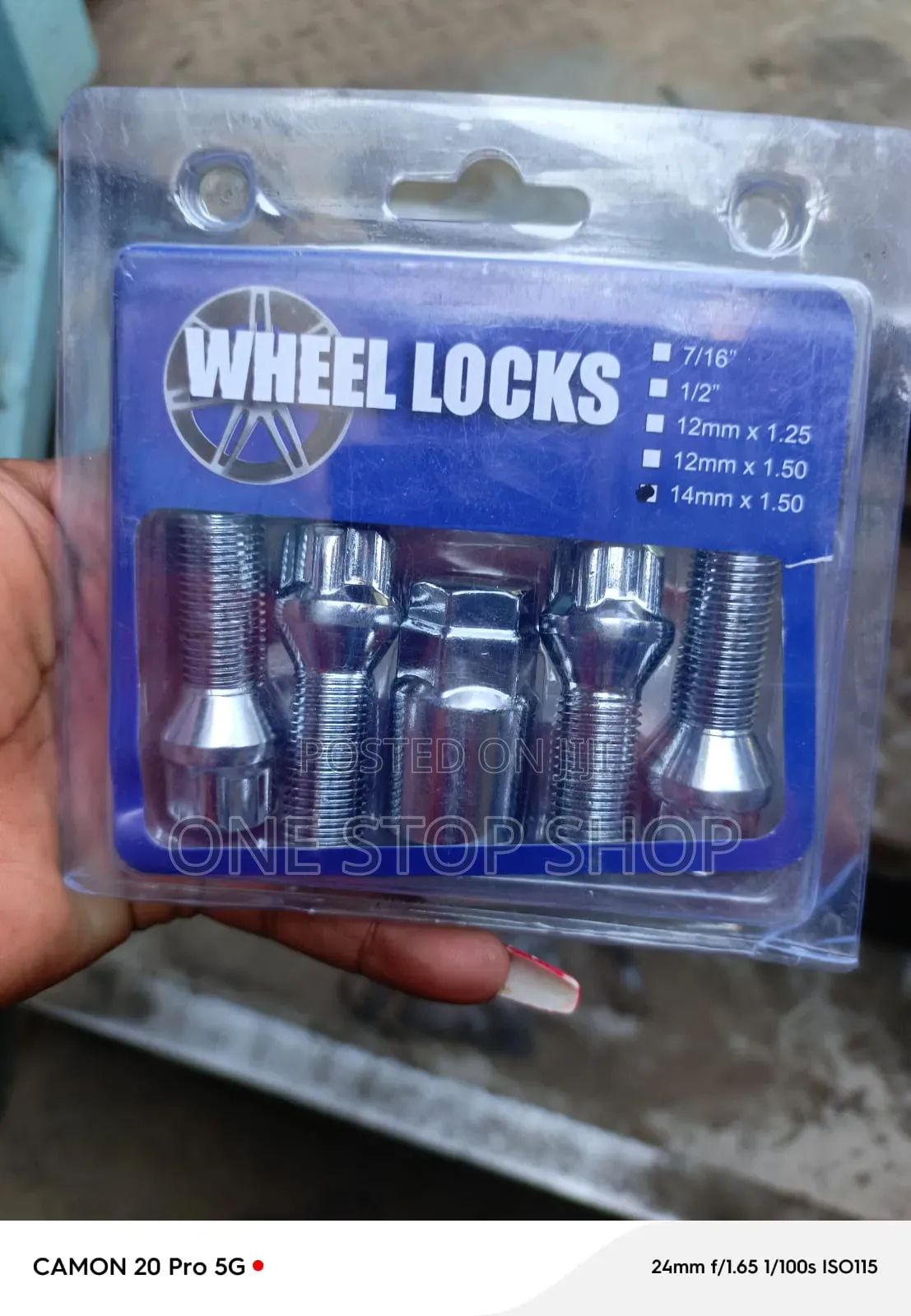 14mmx1.50 Wheel Lock for German Cars