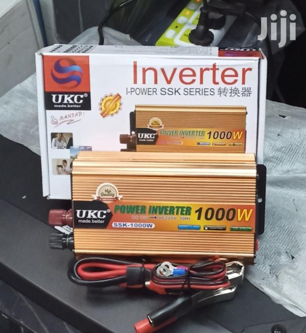 New 1000w Ukc Car Power Inverter, Free Delivery Within Nairobi Town.