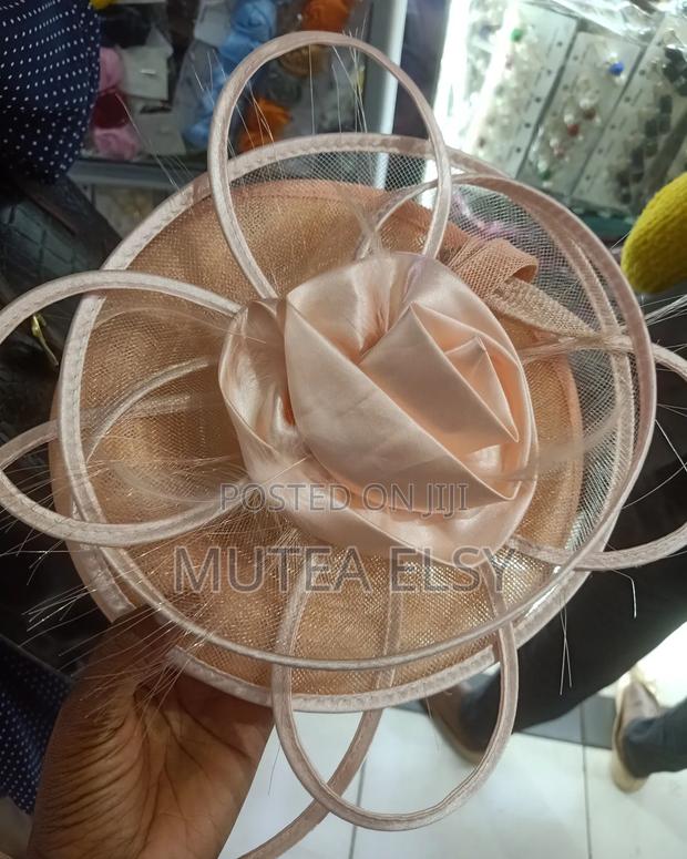 Peach Executive Fancy Fascinators - thumbnail 2
